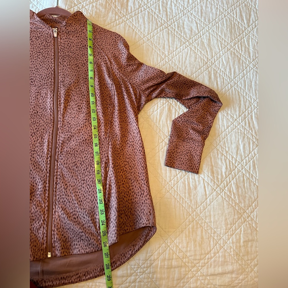 Athleta Brown Patterned Jacket - image 6